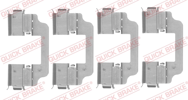 Accessory Kit, disc brake pad